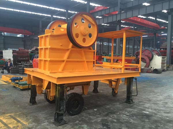 Mobile Jaw Crusher Line