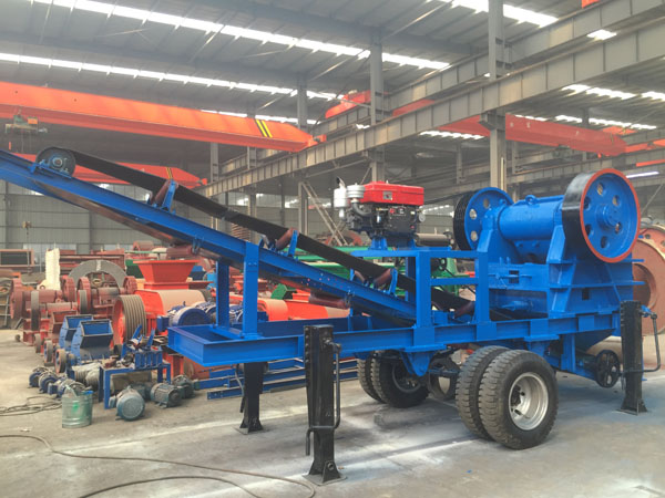 Mobile Jaw Crusher Line