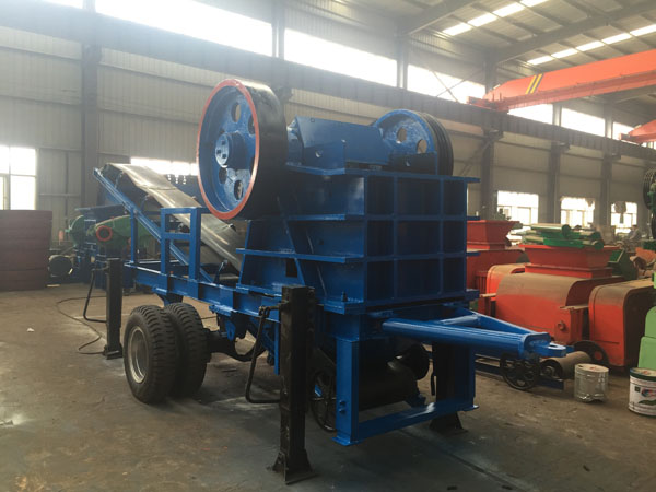 Mobile Jaw Crusher Line